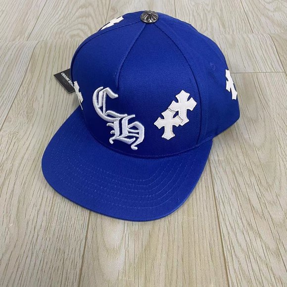 Chrome hearts Blue Snap Back Cap - Picture 4 of 8